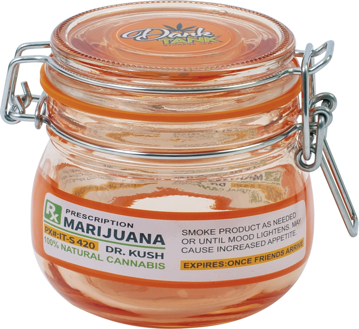 500ml Glass Jars with Clamping Lid - 19 Unique Designs | Novelty Collection