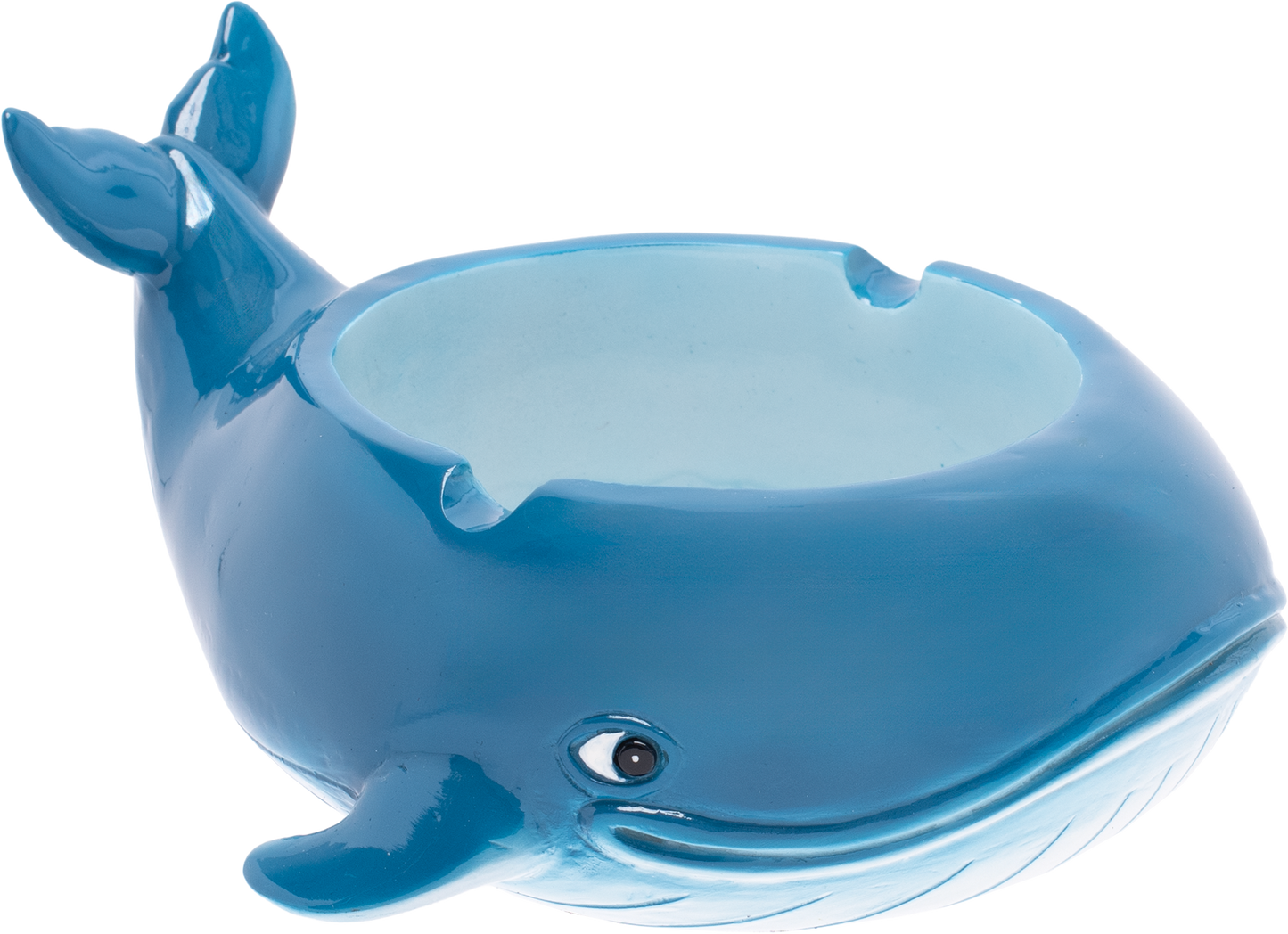 Fujima Blue Whale Ashtray – Resin Ocean-Themed Ashtray, Durable & Easy to Clean, Unique Decorative Piece for Home, Patio, or Beach-Inspired Decor