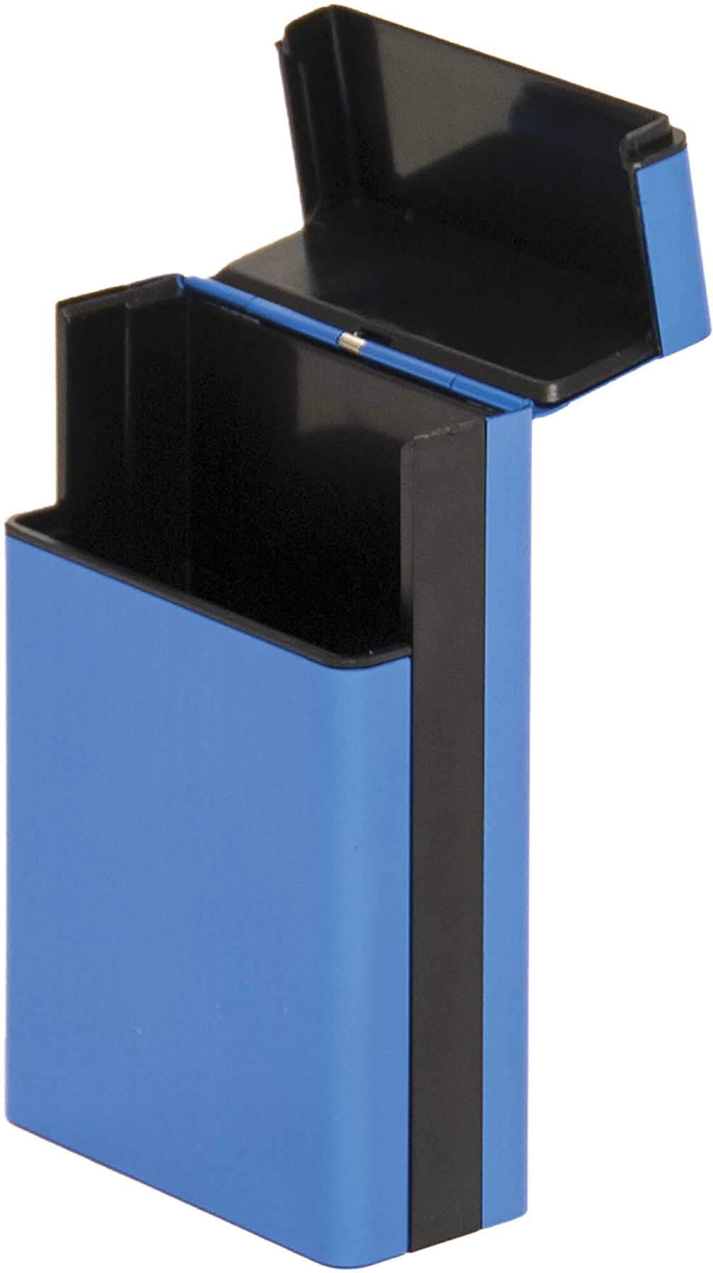 Slide Down Open Aluminum Cigarette Cases Pack of - King's Assorted Design Cigarette Holder - Compact and Portable - Durable Hard Aluminum Box with Auto-Open Lid - Crush-Proof & Sturdy