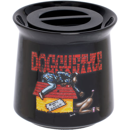 Authentic Ceramic Death Row Records Tribute Stash Jar- Doggystyle - 3 Inches: Preserve the Legacy of West Coast Hip-Hop