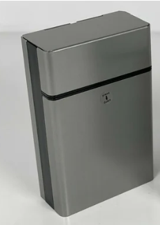 Slide Down Open Aluminum Cigarette Cases Pack of - King's Assorted Design Cigarette Holder - Compact and Portable - Durable Hard Aluminum Box with Auto-Open Lid - Crush-Proof & Sturdy