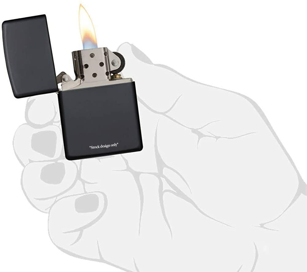 Zippo Windproof Metal Design Fire Lighter - Lifetime Refillable, Reusable Lighter for Smokers – Genuine Premium, Durable, Heavy Quality Chrome Finish Case - Christmas Ornaments Limited Edition