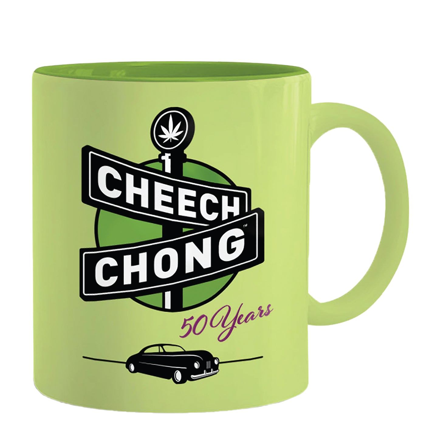 Cheech and Chong Dave's Coffee Mug - 50th Anniversary Special Edition Tea Mugs and Hot Chocolate, Beverages Mugs – Premium Quality Ceramic, Drinking Mug & Gift Box Set – 11 OZ Laughing Friends