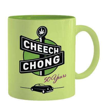 Cheech and Chong Dave's Coffee Mug - 50th Anniversary Special Edition Tea Mugs and Hot Chocolate, Beverages Mugs – Premium Quality Ceramic, Drinking Mug & Gift Box Set – 11 OZ Laughing Friends