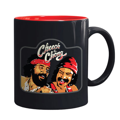 Cheech and Chong Dave's Coffee Mug - 50th Anniversary Special Edition Tea Mugs and Hot Chocolate, Beverages Mugs – Premium Quality Ceramic, Drinking Mug & Gift Box Set – 11 OZ Laughing Friends