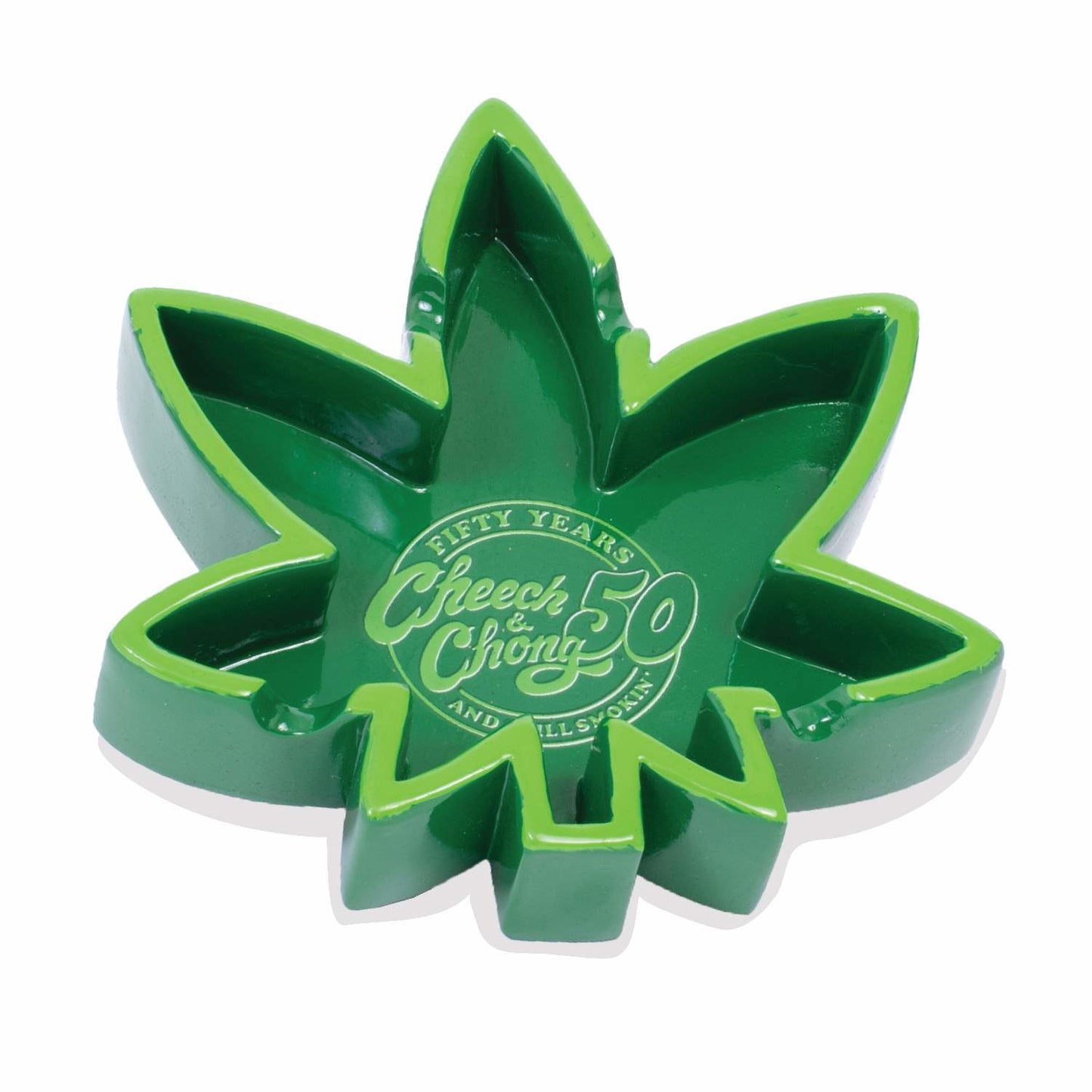 Cheech and Chong 50th Anniversary Leaf Icon Ashtrays