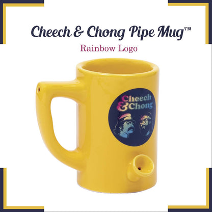 Cheech and Chong Ceramic 2 in 1 Combo Pipe Mug Coffee Mug Coffee Cup