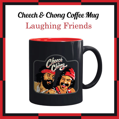 Cheech and Chong Dave's Coffee Mug - 50th Anniversary Special Edition Tea Mugs and Hot Chocolate, Beverages Mugs – Premium Quality Ceramic, Drinking Mug & Gift Box Set – 11 OZ Laughing Friends