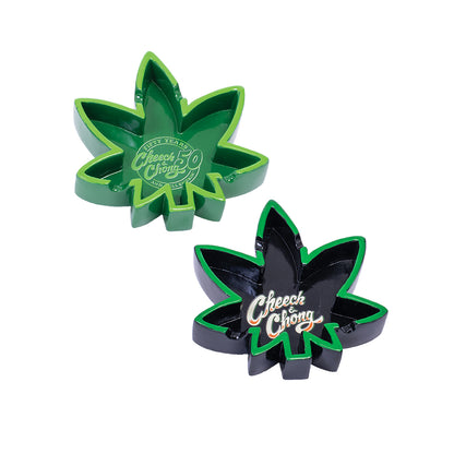 Cheech and Chong 50th Anniversary Leaf Icon Ashtrays