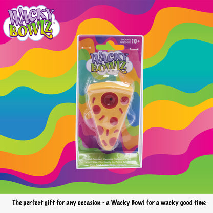 3.5" Pizza Slice Ceramic Pipe - Wacky Bowlz