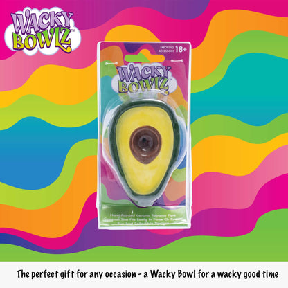 3.5" Avocado Ceramic Pipe - Wacky Bowlz