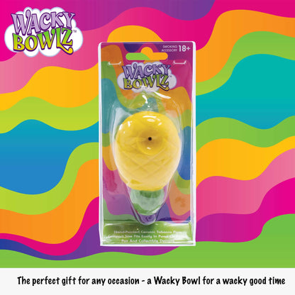 3.5" Pineapple Ceramic Pipe - Wacky Bowlz