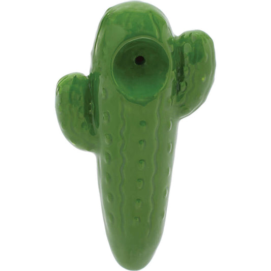 3.5" Cactus Ceramic Pipe - Wacky Bowlz