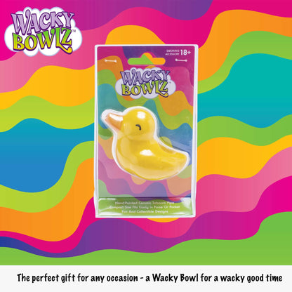 3.5" Lil Ducky Ceramic Pipe - Wacky Bowlz