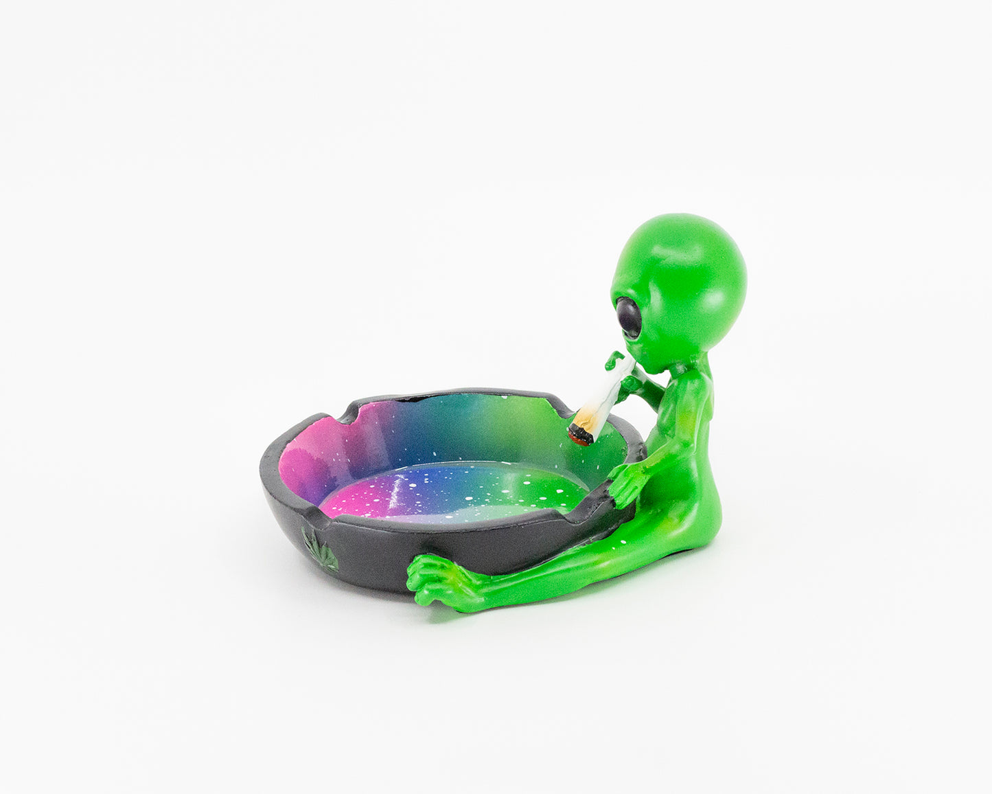 Alien Smoking A Joint Green Novelty Ashtray Marijuana Weed