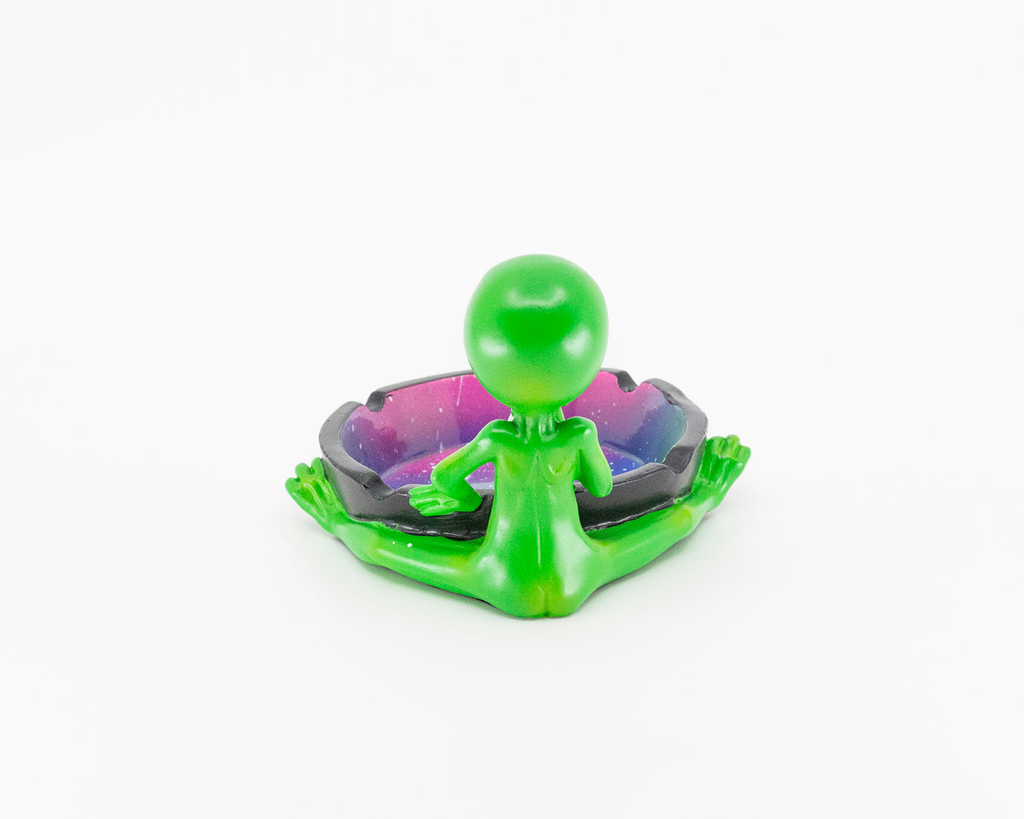 Alien Smoking A Joint Green Novelty Ashtray Marijuana Weed