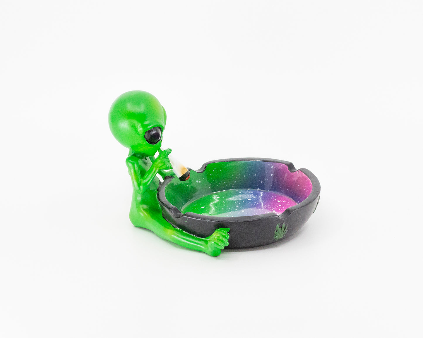 Alien Smoking A Joint Green Novelty Ashtray Marijuana Weed