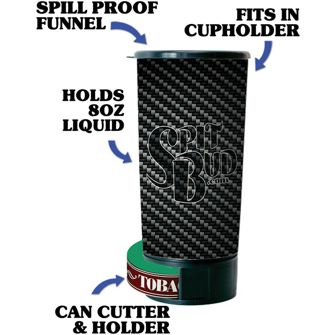 Spit Bud the Ultimate Spill Proof Portable Spittoon - Portable Spittoon with Can Opener: The Ultimate Spill-Proof Spitter – Dixie