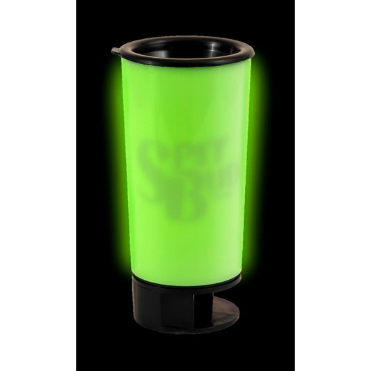 Spit Bud the Ultimate Spill Proof Portable Spittoon - Portable Spittoon with Can Opener: The Ultimate Spill-Proof Spitter - Glow in The Dark