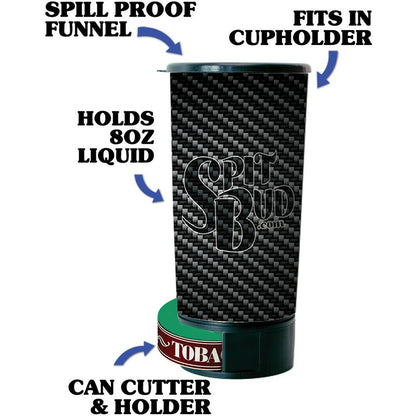 Spit Bud the Ultimate Spill Proof Portable Spittoon - Portable Spittoon with Can Opener: The Ultimate Spill-Proof Spitter – Duck Blind