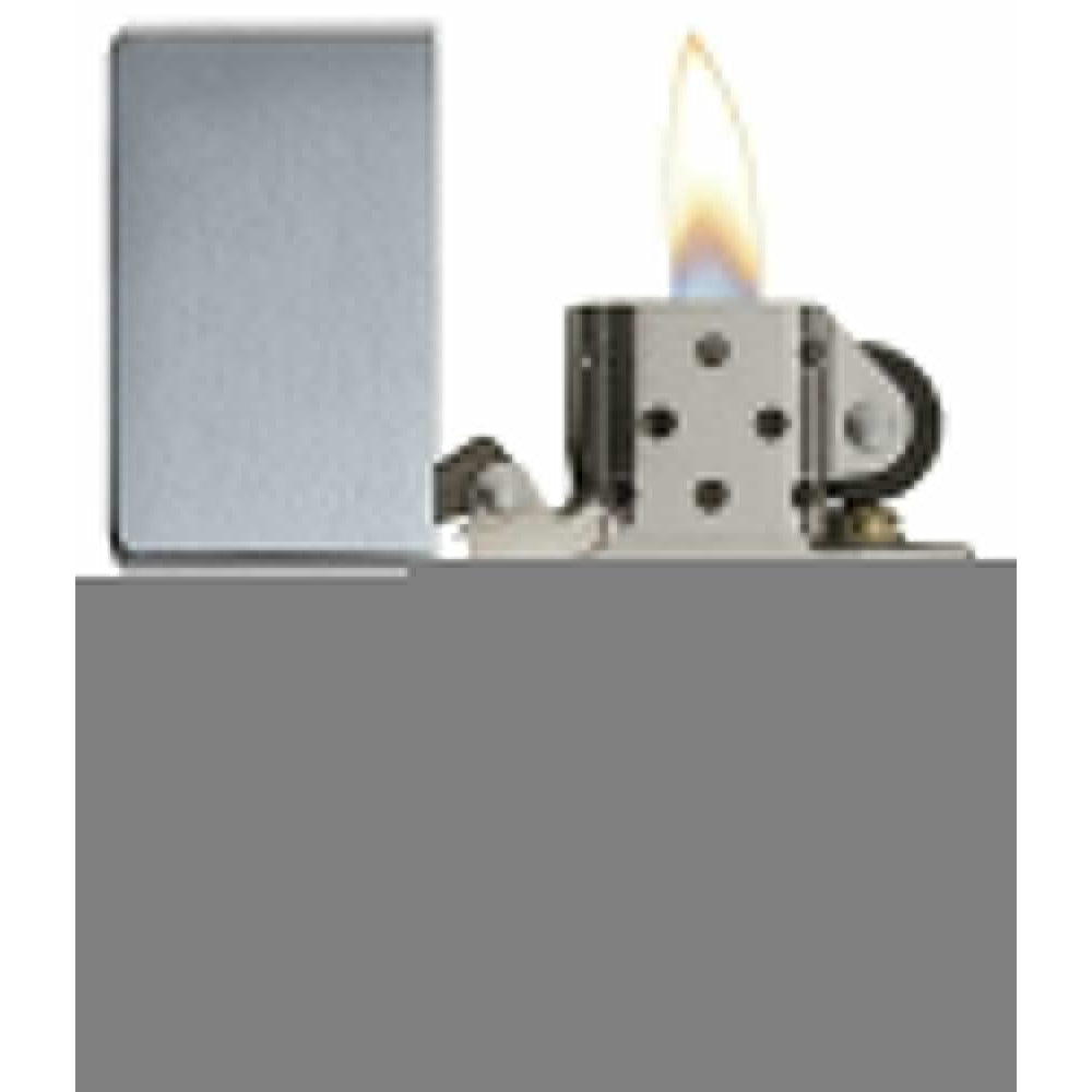 Zippo Windproof Metal Design Fire Lighter - Lifetime Refillable, Reusable Lighter for Smokers – Genuine Premium, Durable, Heavy Quality Chrome Finish Case - Chicago Shore and Downtown